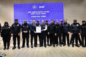 Silivri Belediyesi Arama Kurtarma Ekibine AFAD’tan Orta Seviye Akreditasyon