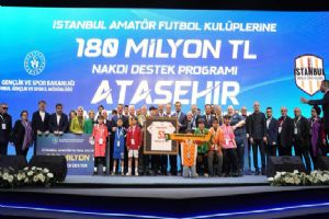 Amatör Futbol Kulüplerine 180 Milyon Tl’lik destek