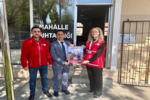 Silivri Kızılay’dan Kurban Bayramı öncesi muhtarlık ziyaretleri