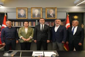 Volkan Yılmaz’a eski ekibinden hayırlı olsun ziyareti
