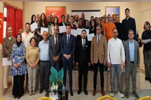 Silivri MTSK Direksiyon Usta öğreticileri belgelerini aldı