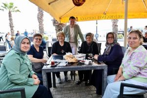 link Silivri Belediye Başkanı Balcıoğlu sahilde vatandaşlarla buluştu