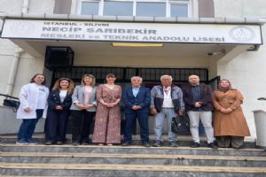 Silivri İSMMMO Temsilciliği’nden Necip Sarıbekir Lisesi’ne ziyaret