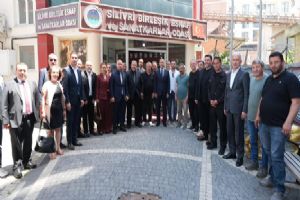 MHP İl Başkanı Volkan Yılmaz’dan Silivri Esnaf Odasına ziyaret