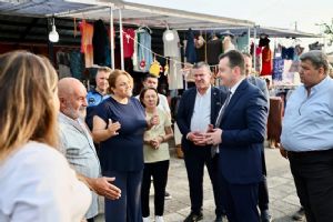 Silivri Gümüşyaka Gece Pazarı yenilenen yüzüyle cazibe merkezi oluyor