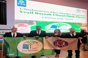 link Silivri Odak Koleji’ne Uluslararası “Yeşil Bayrak” ödülü