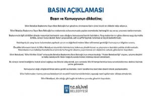 Silivri Belediyesinden gözaltı sürecine ilişkin açıklama