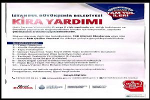 İBB'den riskli binalar için kira yardımı desteği
