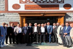 Silivri Rizeliler Derneği Başkanı Azder, Rideva Mütevelli Heyeti Toplantısına katıldı