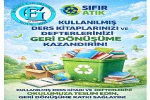 link Silivri Ertuğrul Gazi Ortaokulu’ndan geri dönüşüm çağrısı