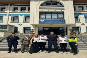 link Silivri Ortaköy Sezin Öztaş Ortaokulu'ndan Jandarma Haftası'nda anlamlı ziyaret