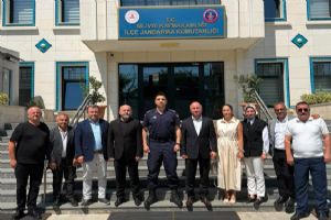 link Silivri MHP Teşkilatı’ndan İlçe Jandarma Komutanı Çelik’e ziyaret