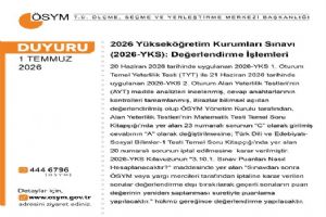 link ÖSYM'den YKS kararı: Bir sorunun cevabı değişti, bir soru iptal edildi