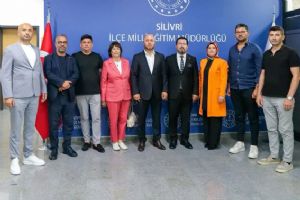 link Silivri MHP’den İlçe Milli Eğitim Müdürü Damat’a ziyaret