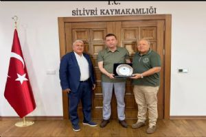 Silivri SİAD’tan Kaymakam Tolga Toğan’a plaketli veda