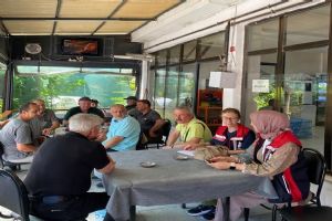 Silivri Akören’de üreticilere tarımsal destek ve yangın tedbirleri anlatıldı