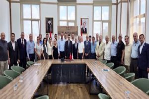 link Silivri yeni Kaymakamı Murat Eren, muhtarlarla toplantıda bir araya geldi