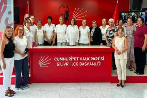 link Silivri CHP Kadın Kollarından Genel Başkanları Özgür Özel’e destek