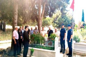 link Silivri Ortaköy'de Şehit Sabri Tunalı kabri başında anıldı