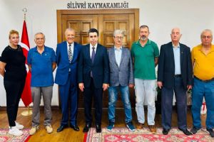 link Silivri Kaymakamı Murat Eren'e hayırlı olsun ziyaretleri sürüyor