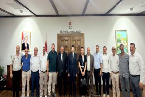 link Silivri Esnaf Odası'ndan Kaymakam Eren'e hayırlı olsun ziyareti