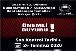 link Silivri'de Hayvancılık Desteklemeleri İcmalleri askıya çıktı