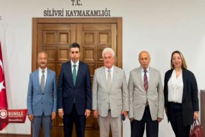 İstanbul Rumeli Üniversitesi'nden Kaymakam Murat Eren'e hayırlı olsun ziyareti