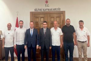 Silivri Kaymakamı Murat Eren'e hayırlı olsun ziyaretleri sürüyor