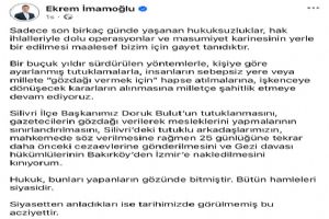 link İmamoğlu'ndan Doruk Bulut'un tutuklanmasına tepki