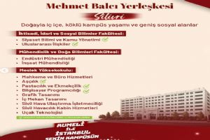 İstanbul Rumeli Üniversitesi Yeni Bölümlerle yeni döneme hazırlanıyor