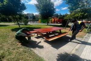 link Silivri'de park ve yeşil alanlarda bakım çalışmaları sürüyor