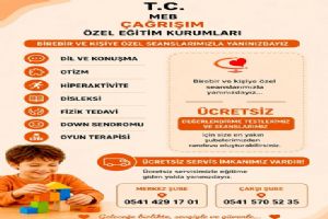 Silivri Aktif Çağrışım Özel Eğitim'den ücretsiz değerlendirme ve birebir destek