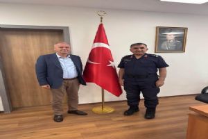 link Silivri AK Parti İlçe Başkanı Sami Barlas’tan İlçe Jandarma Komutanlığı’na ziyaret