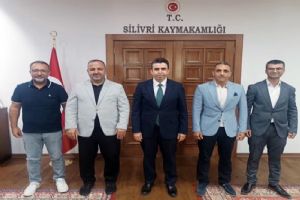link Eğitim Bir-Sen 5 Nolu Şube Yönetiminden Kaymakam Murat Eren’e ziyaret