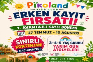 Silivri Pikoland Kids Club'da erken kayıt fırsatı başladı