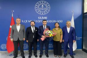 link Silivri Kaymakamı Murat Eren'den İlçe Millî Eğitim Müdürlüğü'ne ziyaret