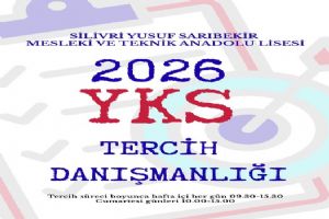 Silivri Yusuf Sarıbekir Lisesi’nde YKS Tercih Danışmanlığı başladı