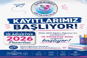 link Silivri Çağrıbey Ortaokulu’nda Yeni Dönem Kayıtları 10 Ağustos’ta başlıyor