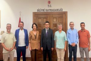Silivri Kent Konseyi ve ADD'den Kaymakam Murat Eren'e ziyaret