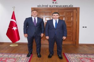 link MHP İstanbul İl Başkanı Volkan Yılmaz'dan Kaymakam Eren'e hayırlı olsun ziyareti