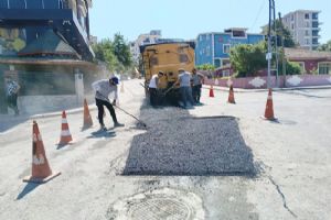 link Silivri’de yol bakım ve onarım çalışmaları sürüyor