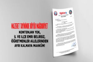 Eğitim-İş’ten mazeret tayini tepkisi: “Öğretmenler ailelerinden ayrı kalmaya mahkûm”