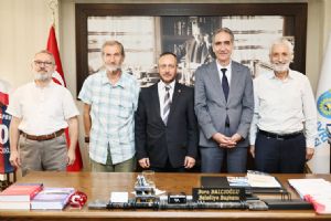 link Hamdemirci ve yönetiminden Silivri Belediyesine ziyaret