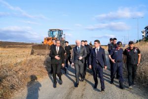 link Vali Gül, Silivri'de yangın bölgesindeydi