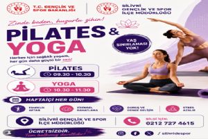 link Silivri’de ücretsiz Pilates ve Yoga etkinlikleri