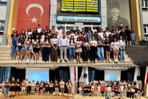 Silivri Ertuğrul Gazi Ortaokulu’nda LGS başarısı ödüllendirildi