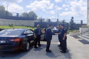 Silivri Kaymakamı Eren’den Yeni Jandarma Komutanı Başaran’a hayırlı olsun temennisi