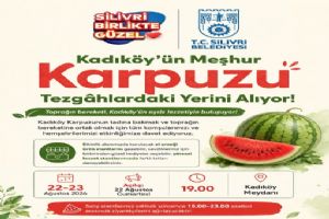 link Silivri Kadıköy’ün meşhur karpuzu tezgâhlardaki yerini alıyor