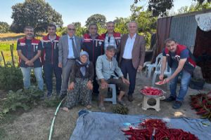 Silivri AK Parti İlçe Başkanı Barlas: Çiftçimizin emeği bizim için her şeyden kıymetli
