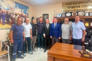 Silivri Kaymakamı Eren, esnaf ve sanayi temsilcileriyle buluştu